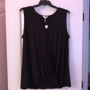 Soma NWT Soft Jersey Sleeveless Wrap Top XXL